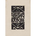 Ernst Ludwig Kirchner 1880 Aschaffenburg - 1938 Davos Titelvignette zum Programm der