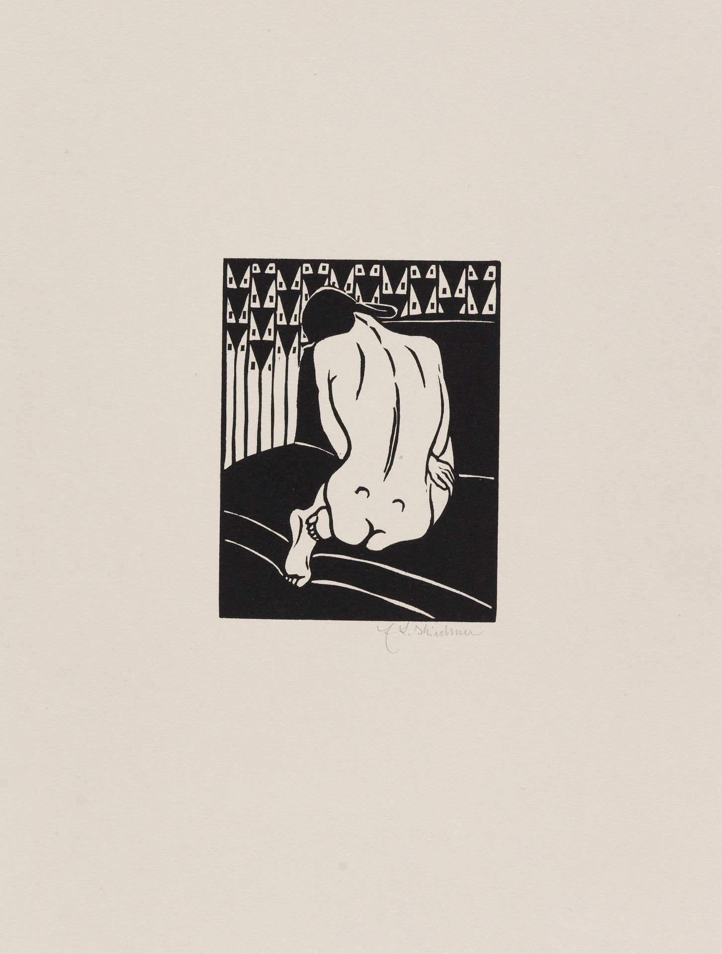 ﻿Ernst Ludwig Kirchner (1880 Aschaffenburg - 1938 Davos)