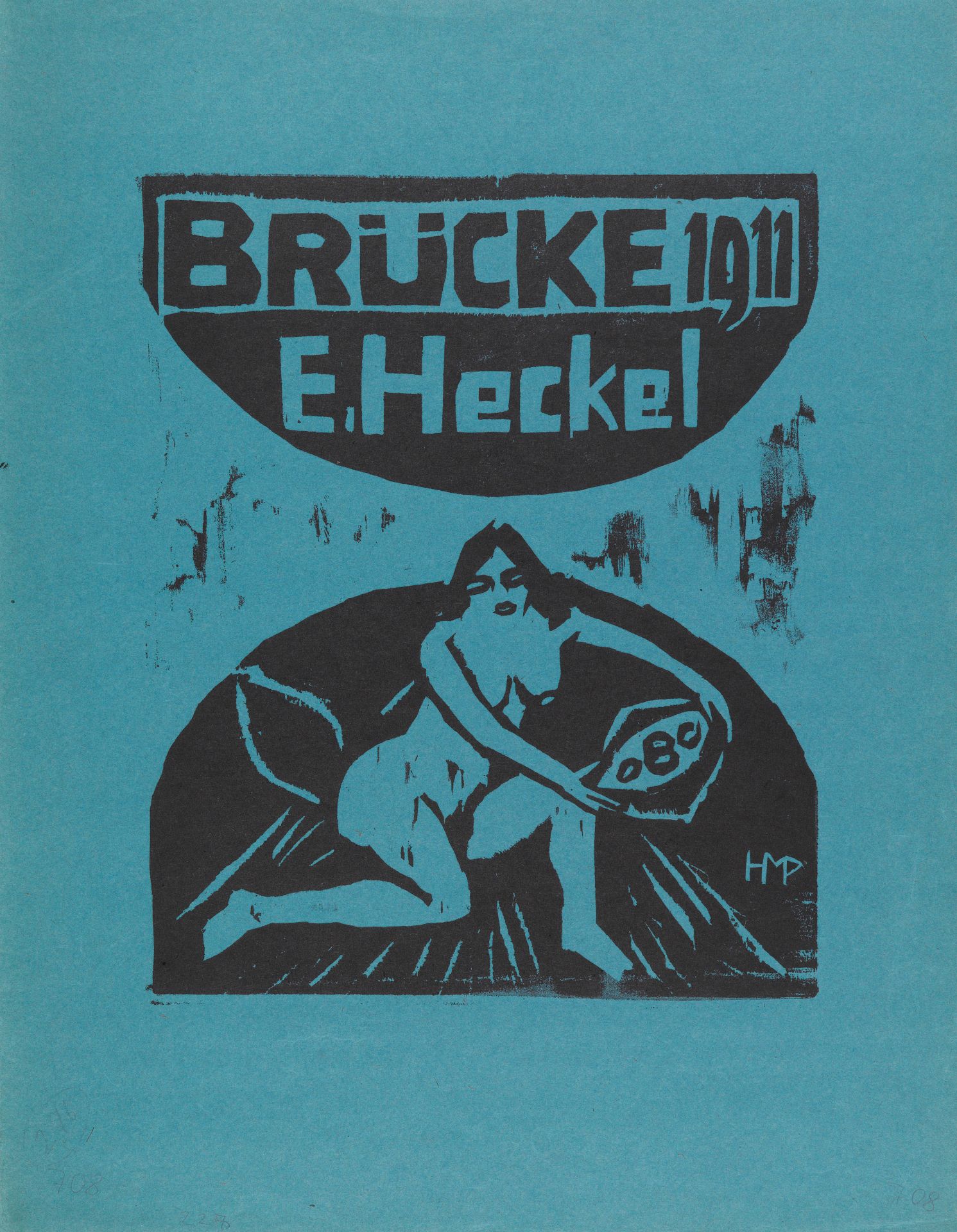 Mappenwerk / Portfolio 6. Jahresmappe der Künstlergruppe 'Brücke', gewidmet Erich Heckel. 1911. - Image 3 of 5