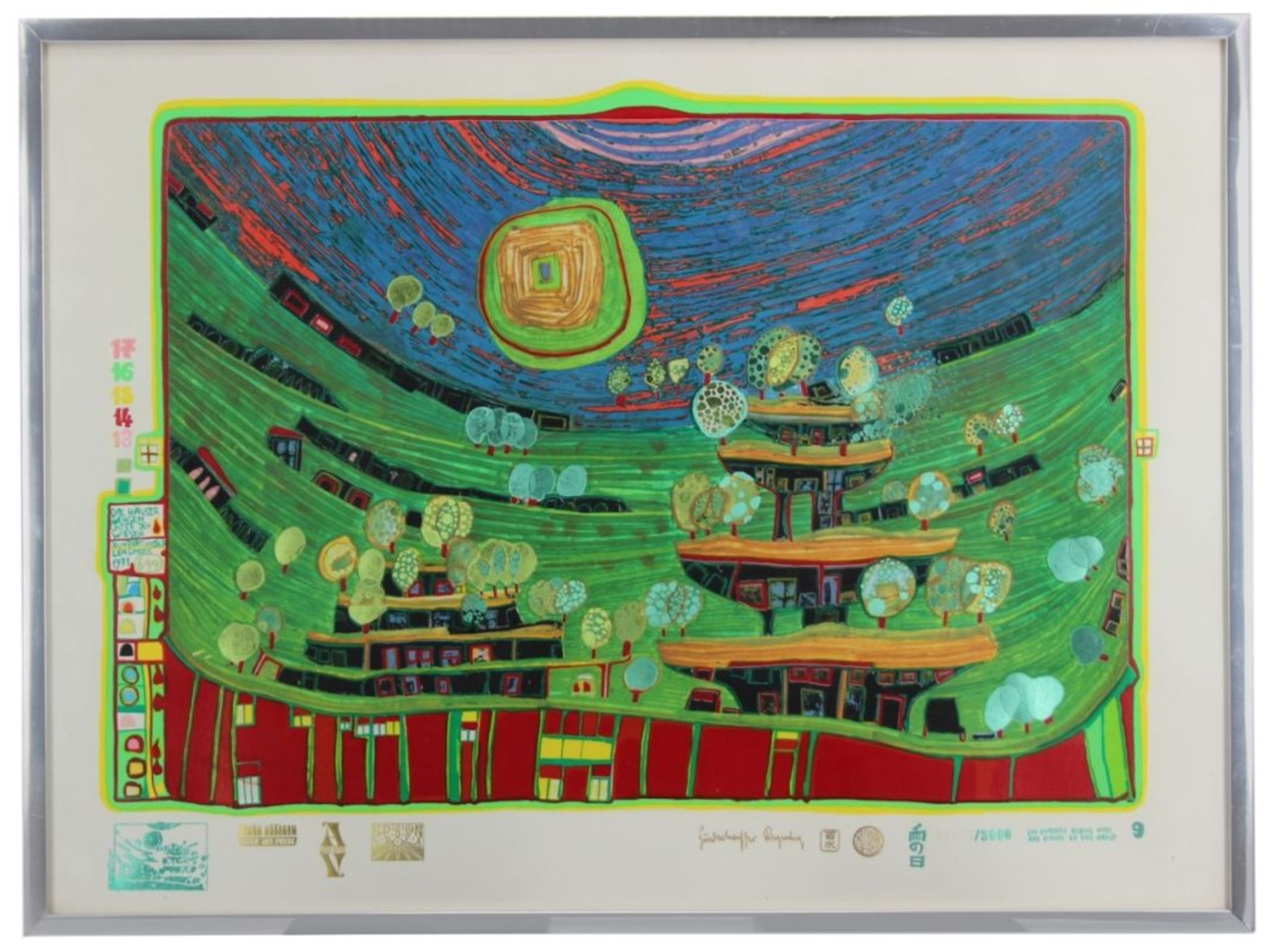 Friedensreich Hundertwasser (1928 Wien - 2000)