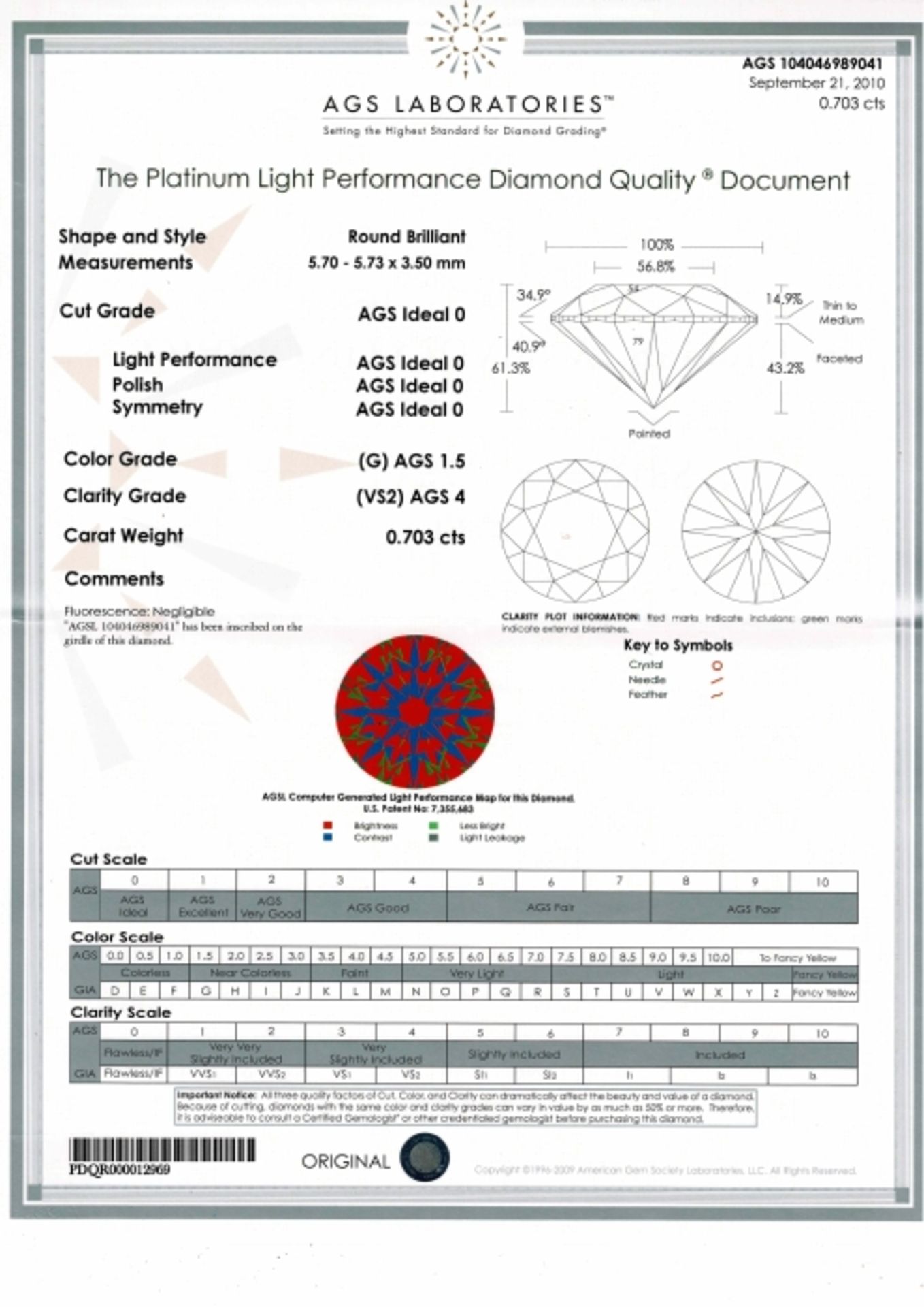 Doppel-Brillantring - Image 3 of 3