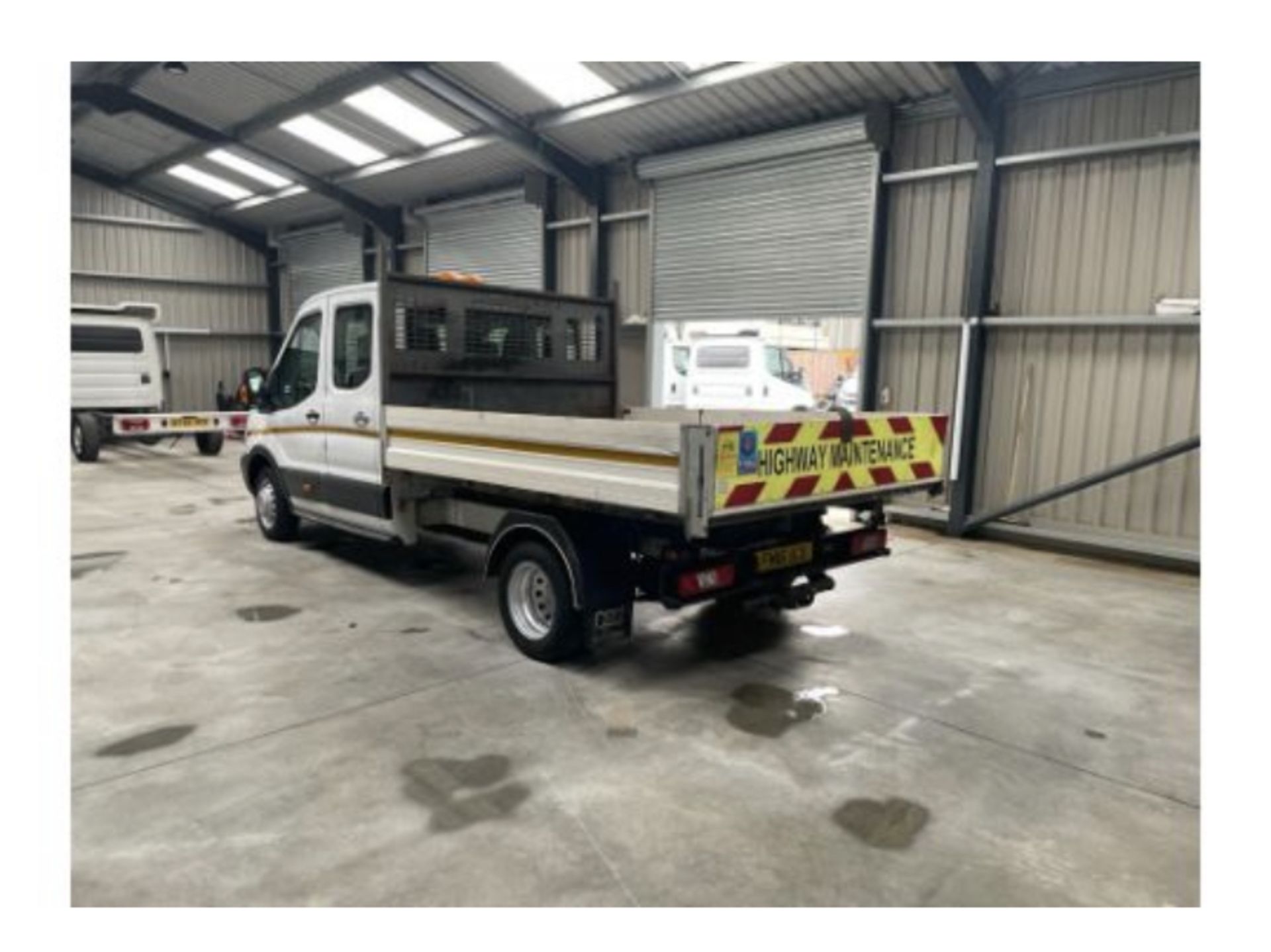 2016 FORD TRANSIT CREWCAB TIPPER - Image 10 of 14