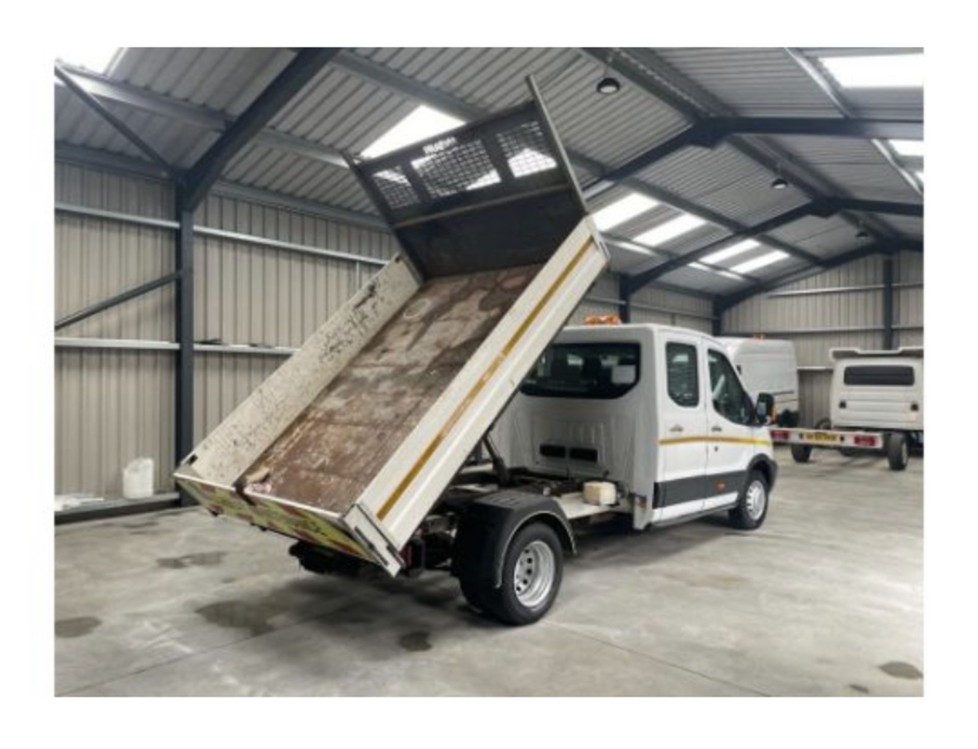 2016 FORD TRANSIT CREWCAB TIPPER