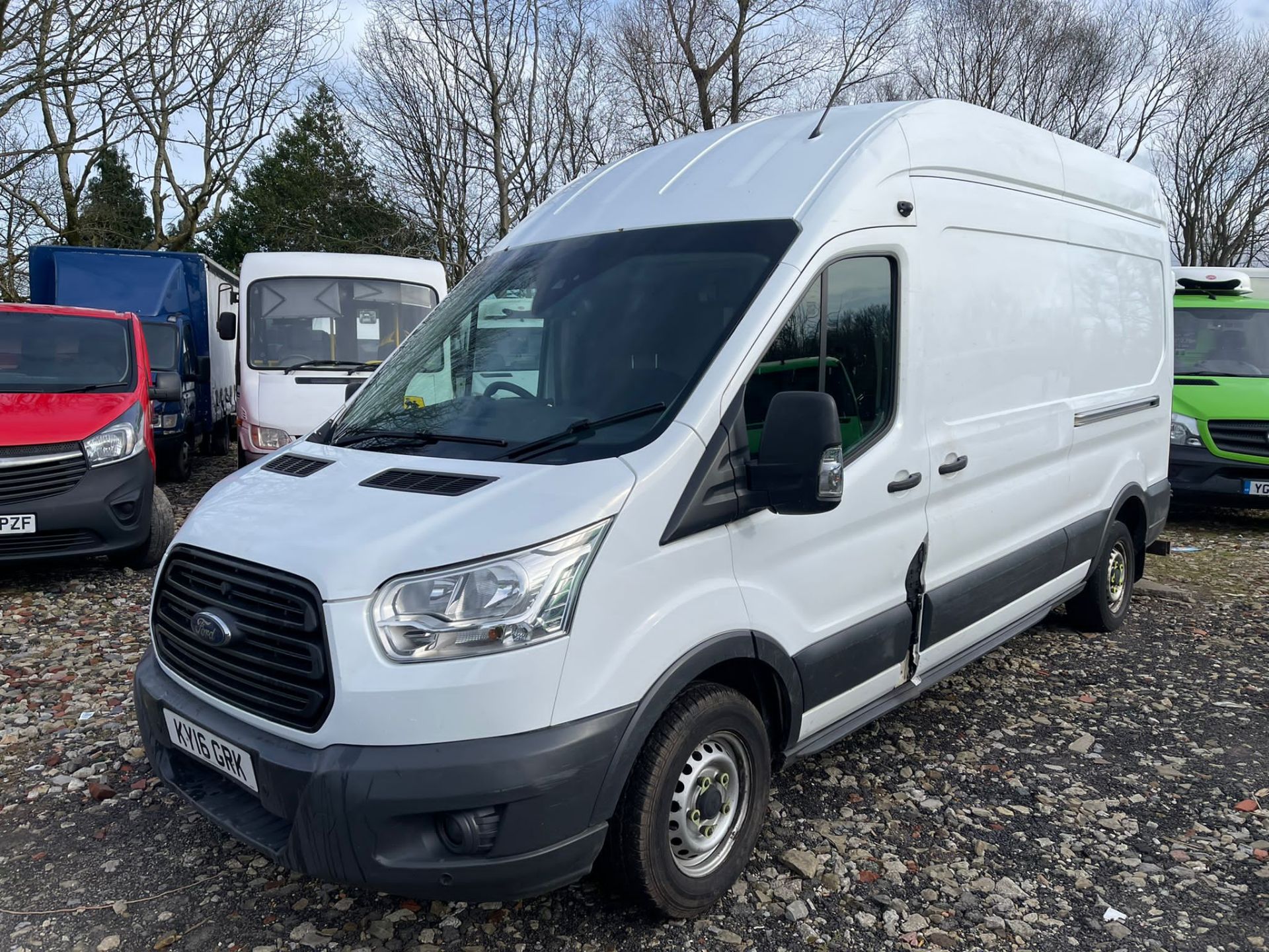 ford transit fridge van 2016