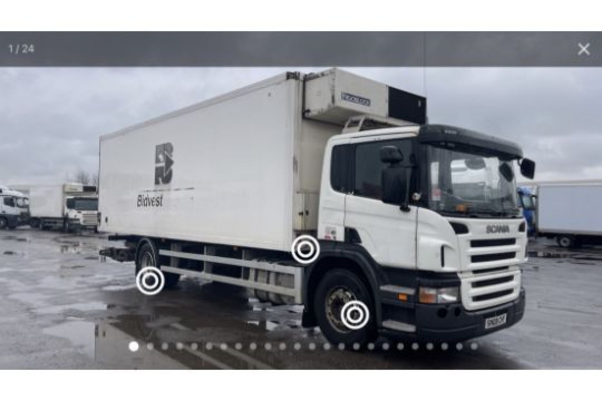 2008 SCANIA FRIDGE TRUCK