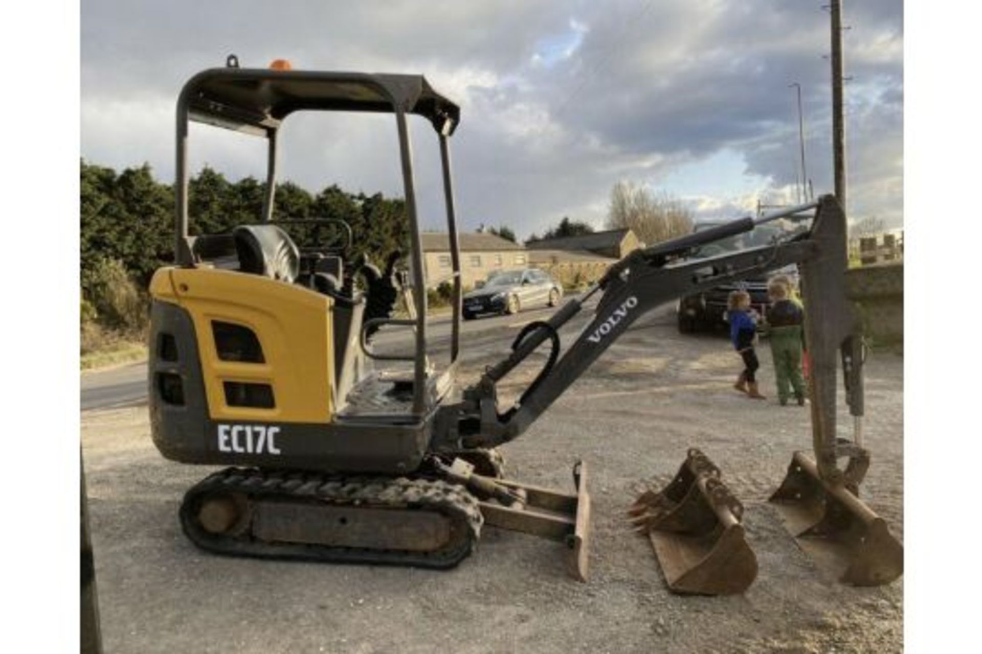 VOLVO EC17C MINI DIGGER DUMPER EXCAVATOR JCB - Image 5 of 11