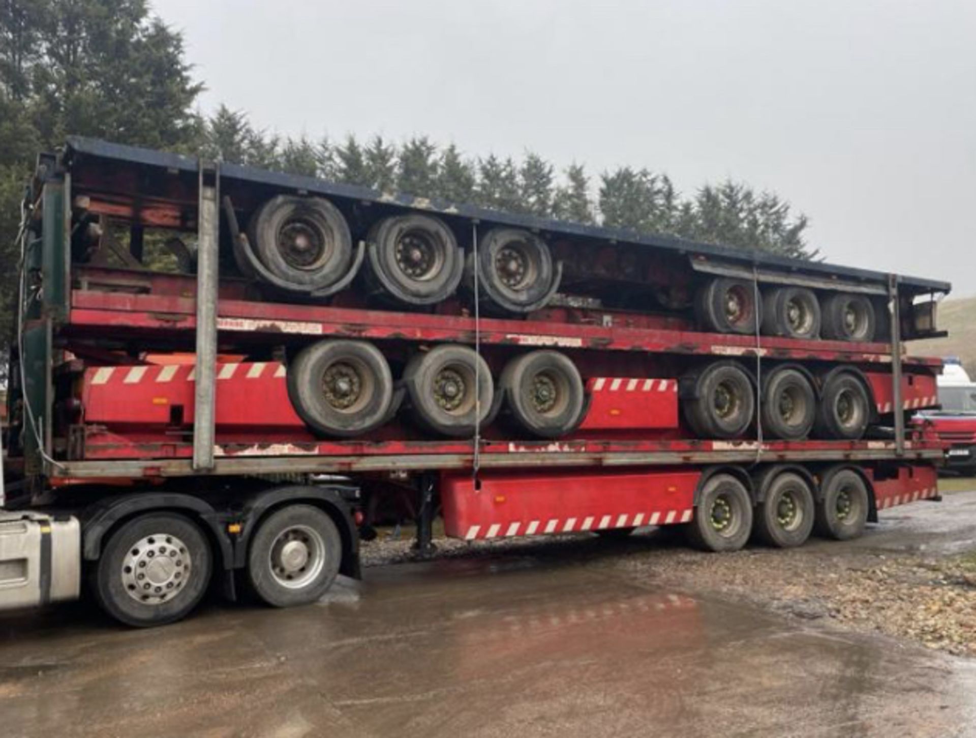 STACK OF 5 SDC TRAILERS