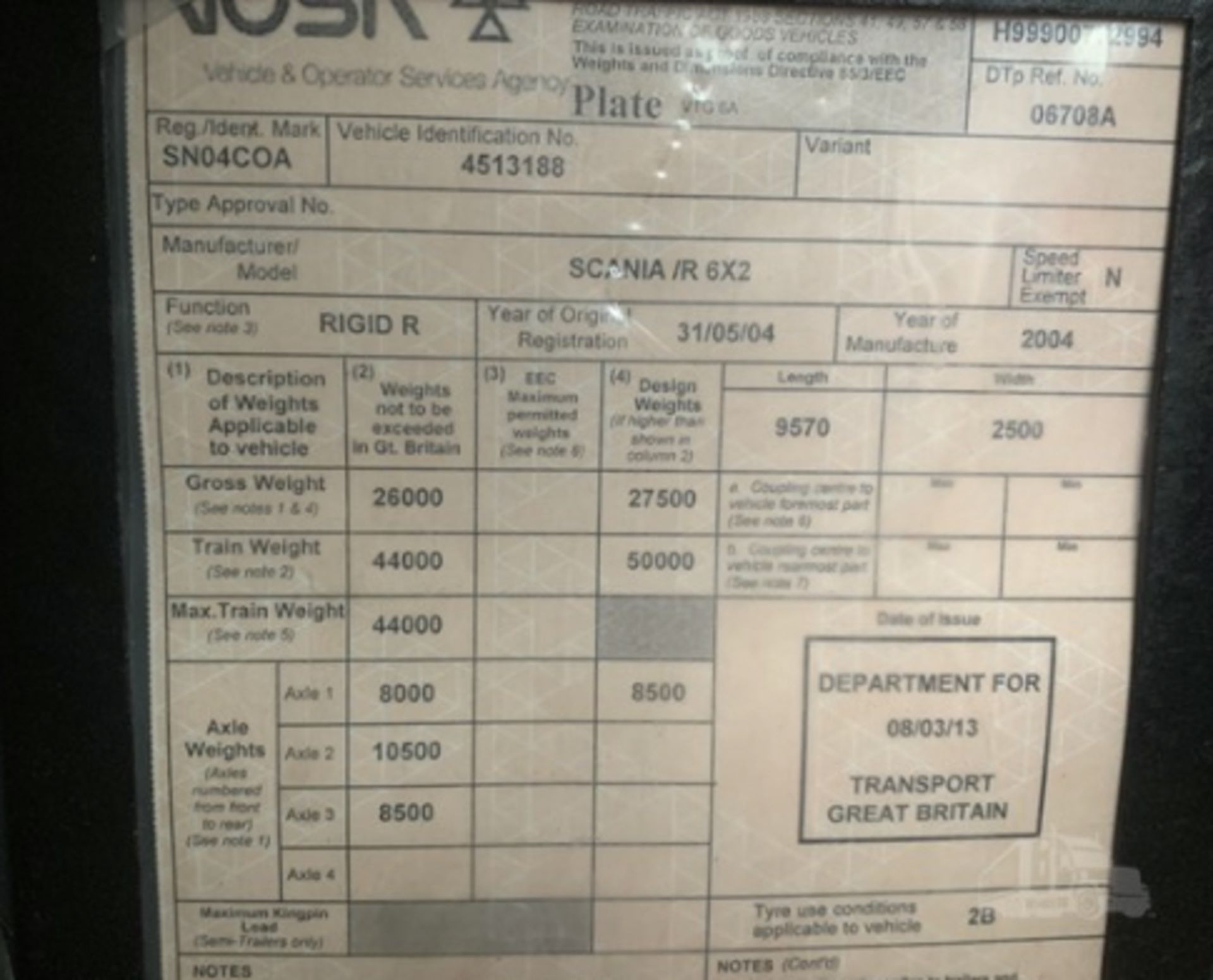 2004 SCANIA R124.420 - Image 7 of 8