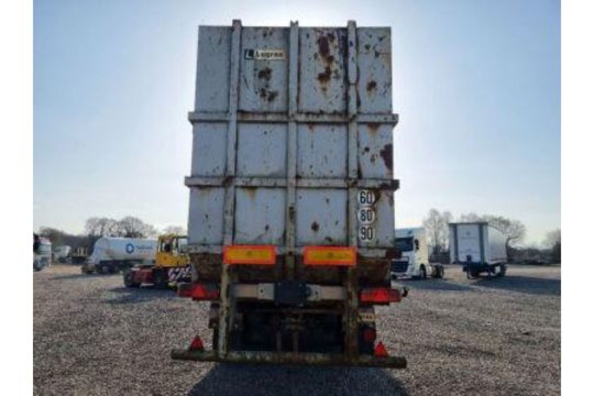 2004 LEGRAS EJECTOR TRIAXLE TRAILER - Image 6 of 10