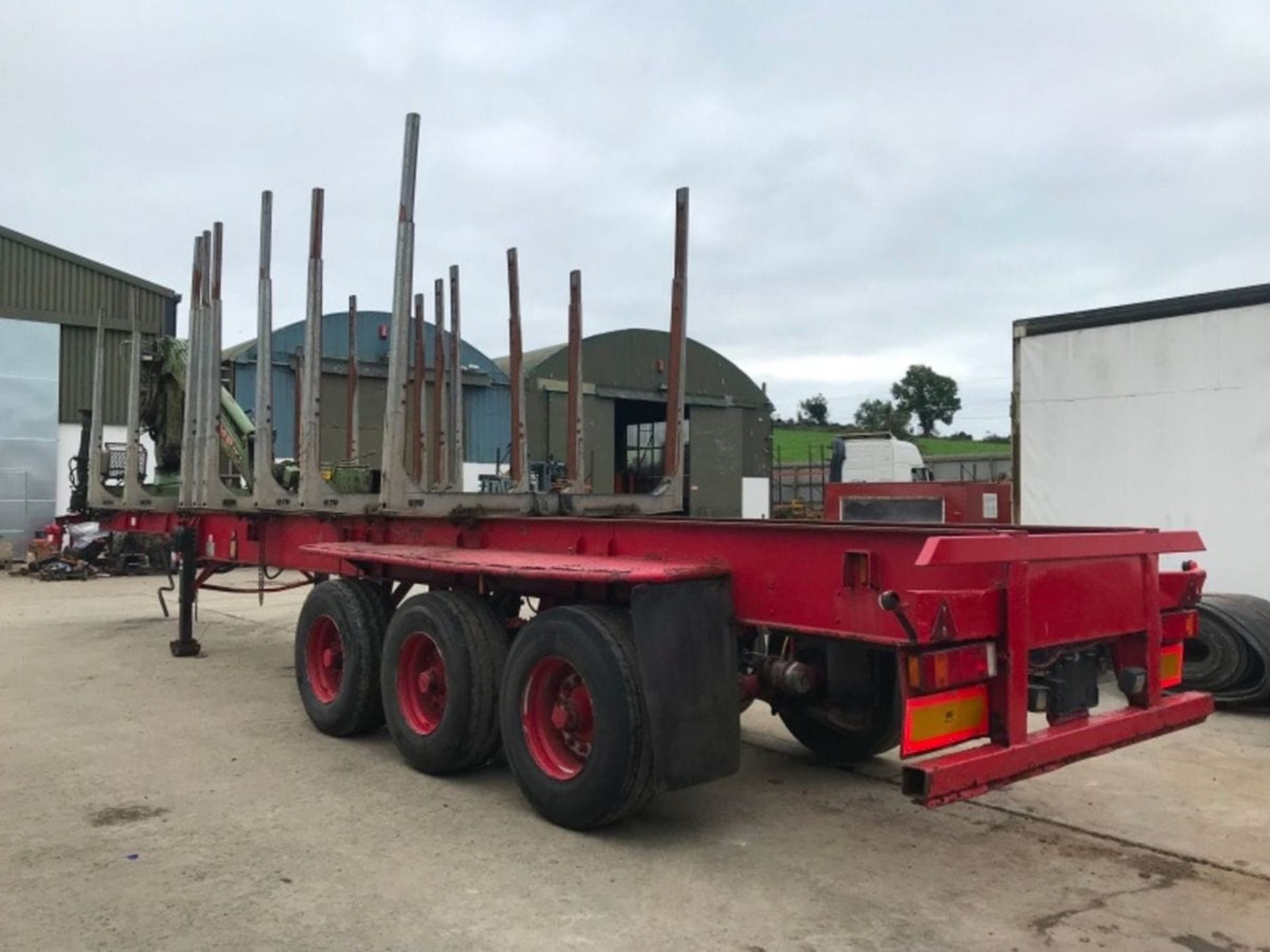 2005 DENNISON TRI AXEL LOG TRAILER - Image 6 of 16