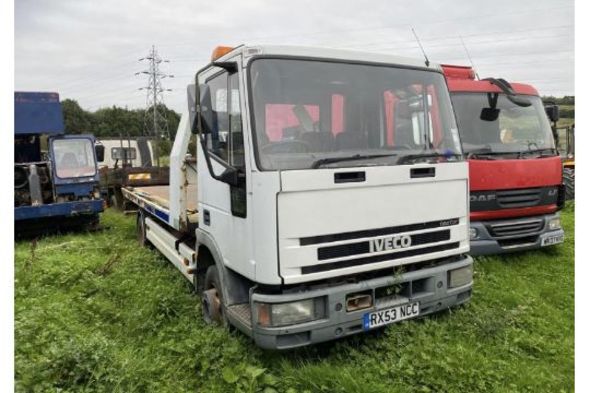 2003 IVECO SLIDE + TILT RECOVER TRUCK