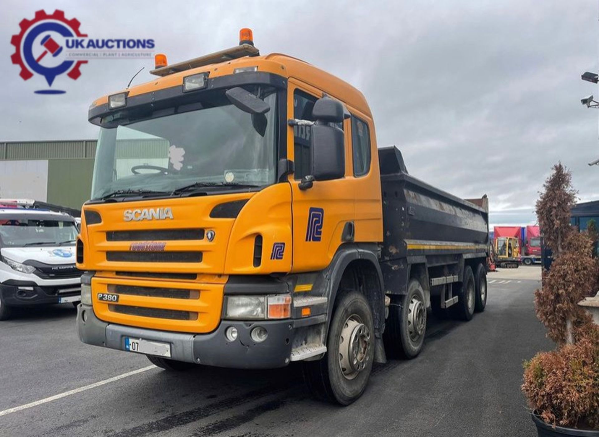 2007 SCANIA P380 TIPPER