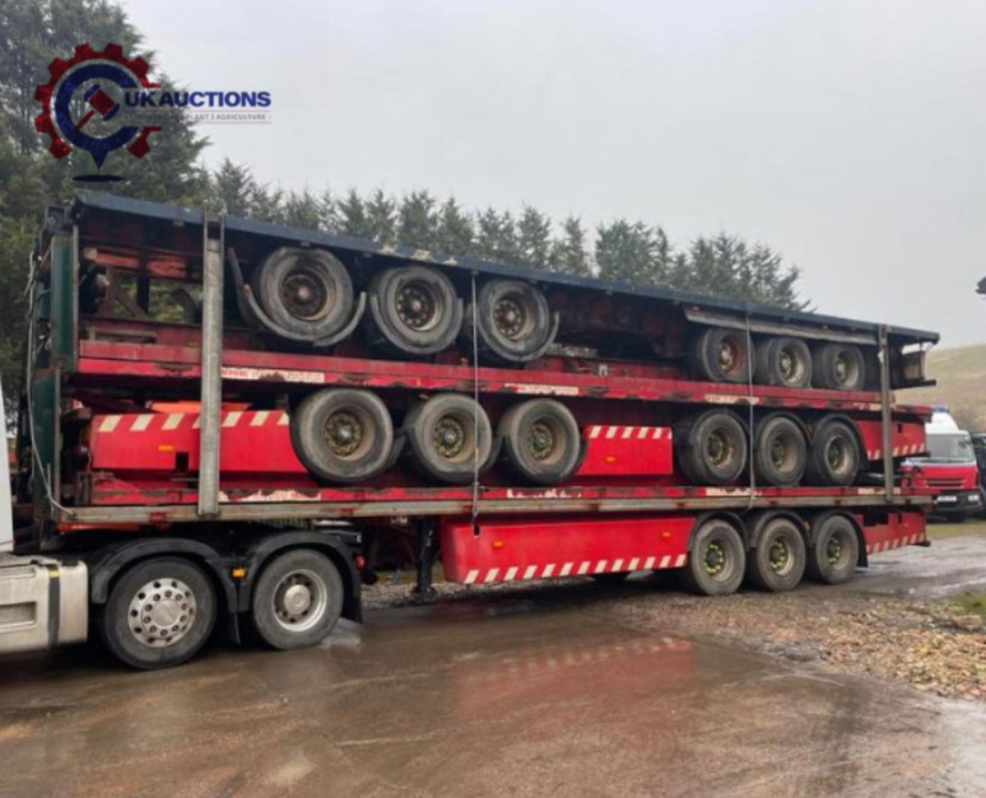 STACK OF 5 SDC TRAILERS