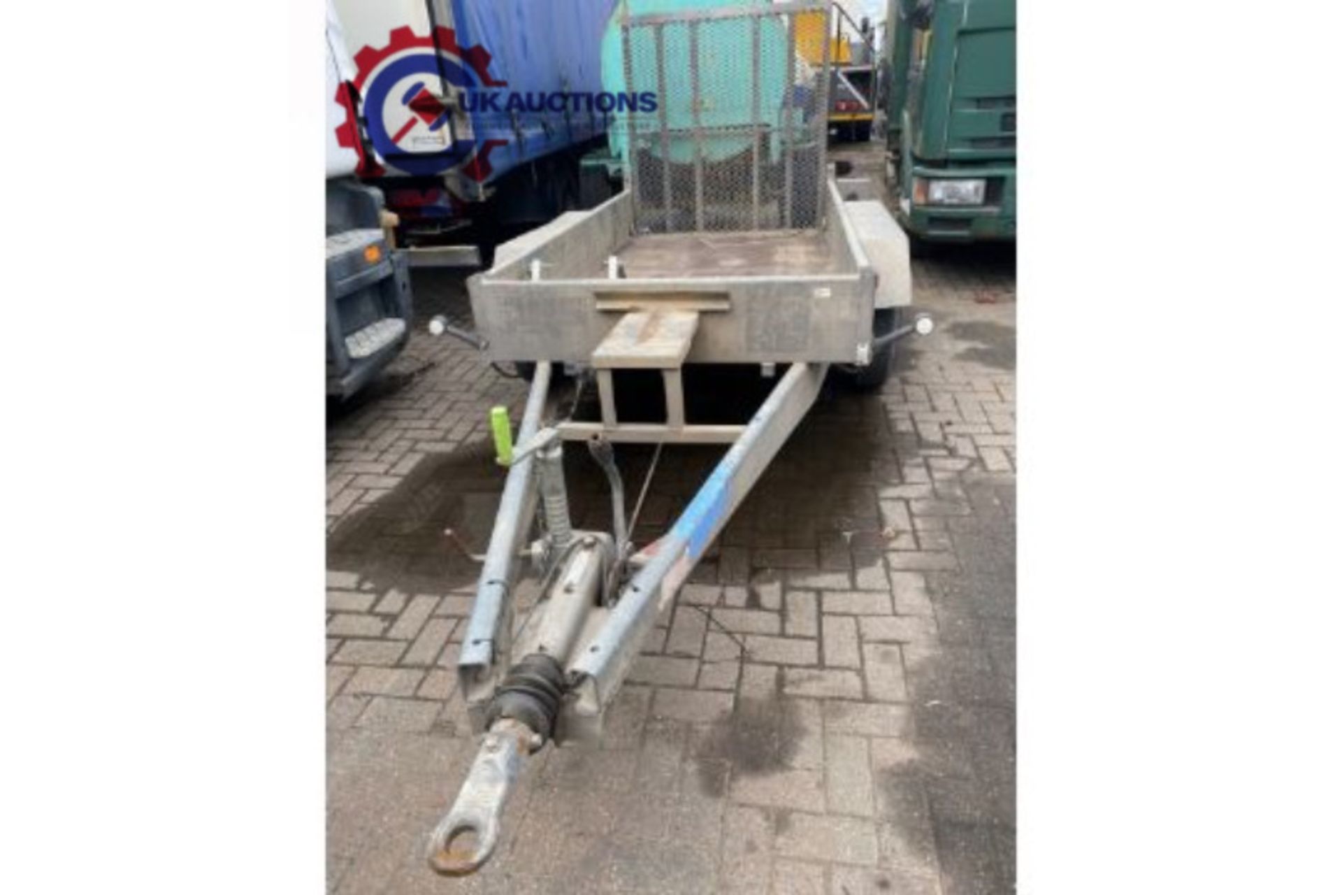 4 WHEELED INDESPENSION PLANT TAILER