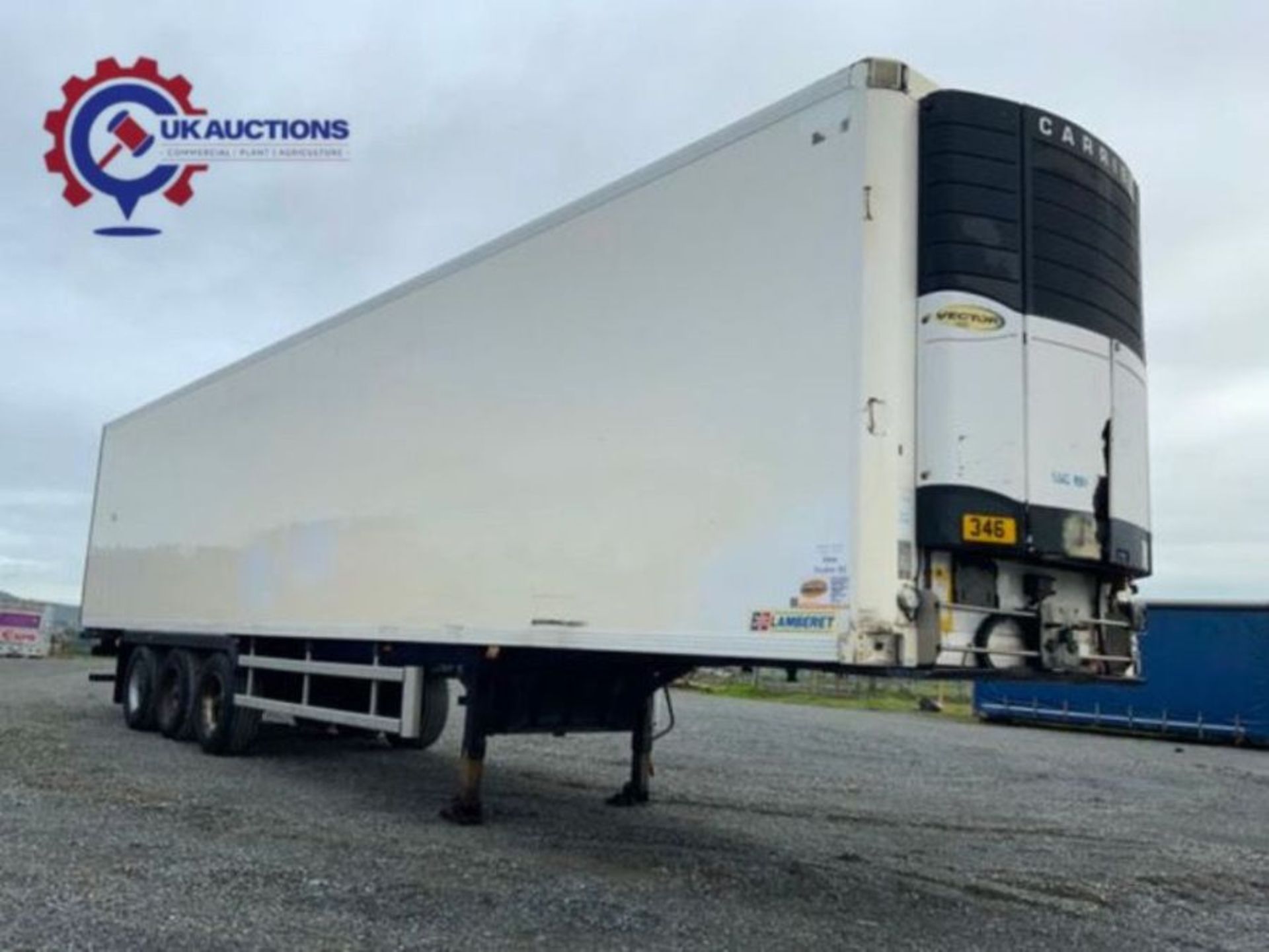 2005 LAMBERET TRIAXLE REFRIGERATED TRAILER