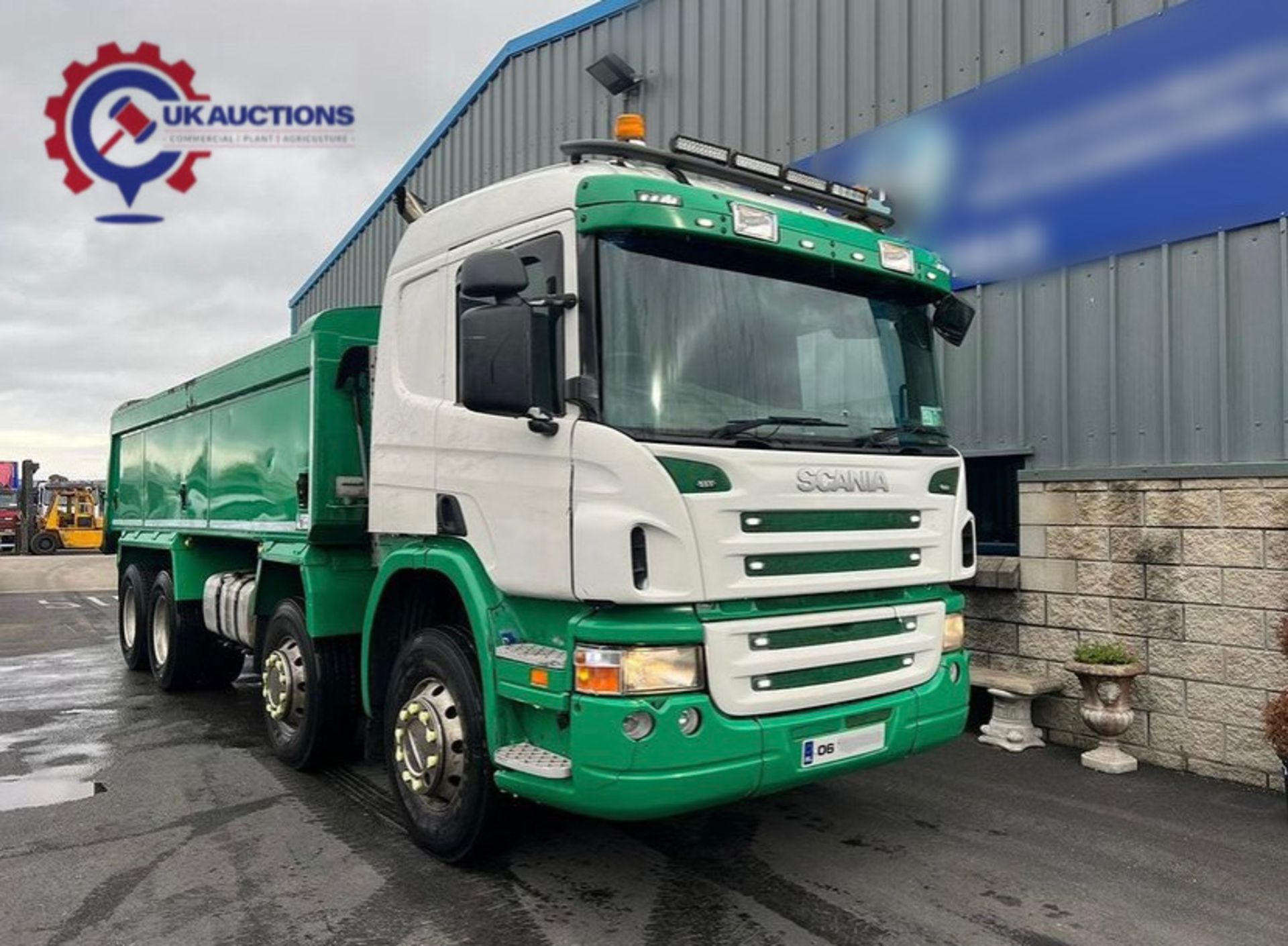 2006 SCANIA P380 TIPPER