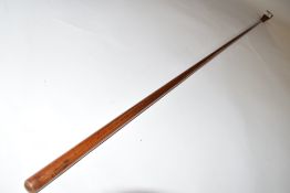 19th century billiards mace, 131cm long