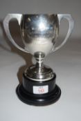 Birmingham silver cup, the Willie Smith cup, presented to the runner up women's professional