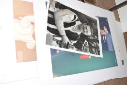 Collection of various snooker/billiards photographic prints to include 1951 World Championships