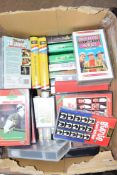Box of various videos to include some snooker interest, Norwich City interest, various comedy and