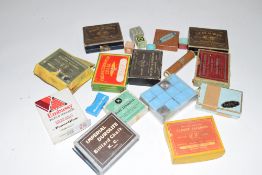 Collection of various boxes of snooker and billiard chalk to include Muncey & Ryde, Claude