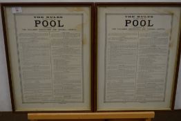 The Rules of the game of Pool authorised by The Billiards Association and Control Council, revised