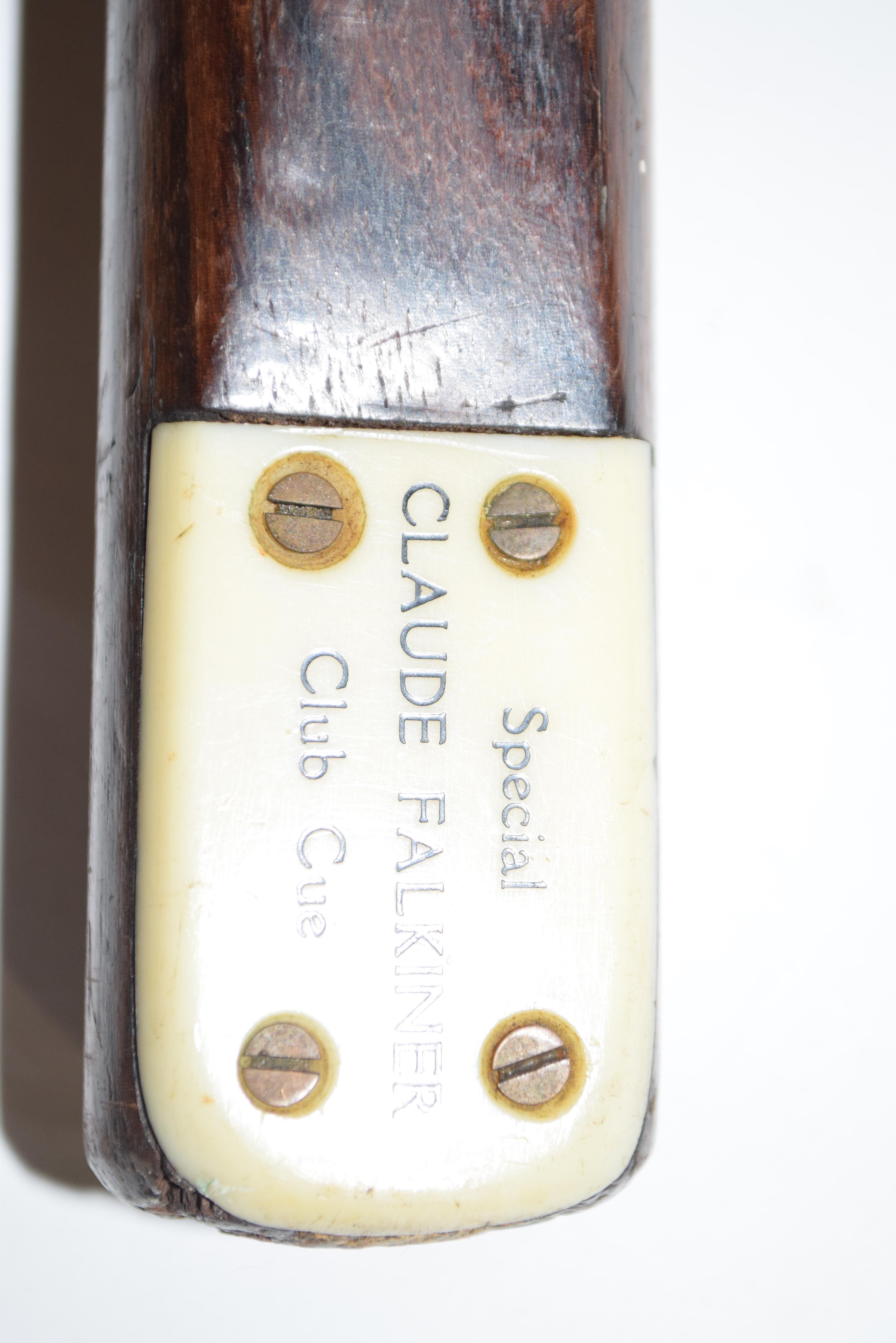 Claude Falkiner Special Club cue, 147cm long - Image 2 of 2