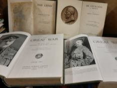 Large Winston Churchill collection of various books on his life (48) [our ref: 585]