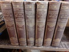 6 vols of Countries of the World edited by J A Hamerton [our ref: 476b]