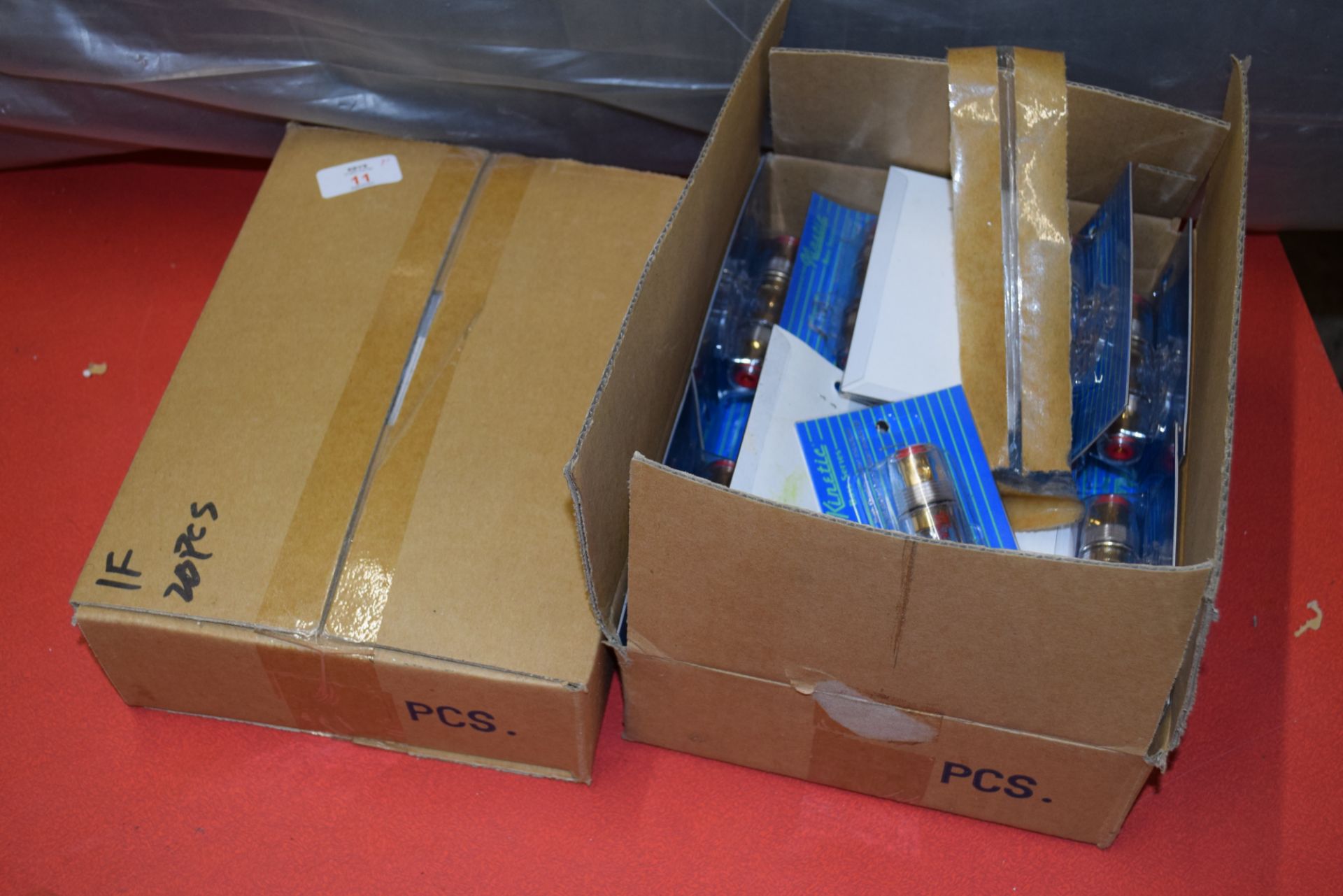 TWO BOXES CONTAINING KINETIC BASE SERIES HIGH QUALITY WATER RESISTANT GOLD PLATED FUSE HOLDER - Image 3 of 3