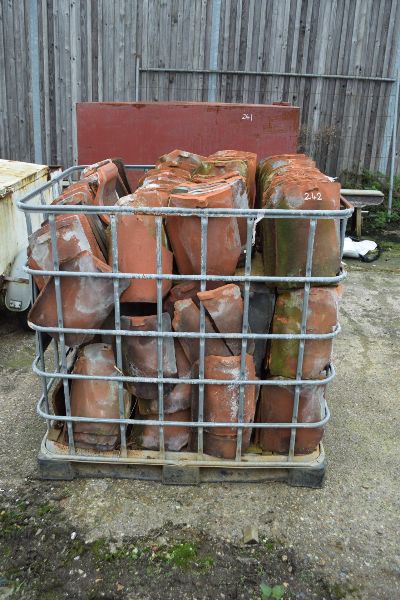 Large quantity of roof tiles