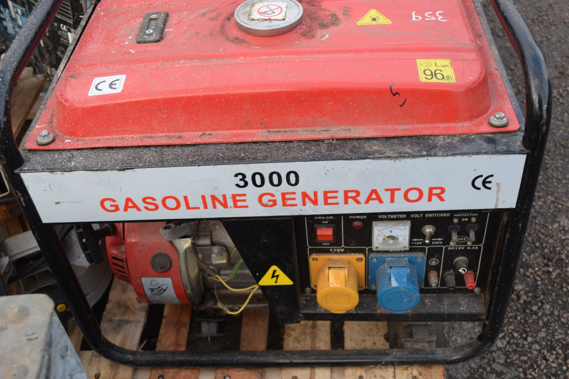 3000 gasoline generator - Image 2 of 2