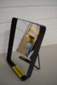 Vogue make-up/shaving mirror, finish black, 23cm x 34cm