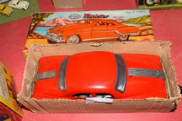 Boxed Minster de Luxe metal toy car