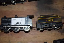 Lima Italy small locomotive 4547 and LMS tender