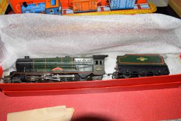 Tri-ang 00 gauge locomotive 'Princess Elizabeth' and accompanying tender, plastic body