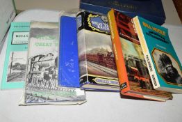 Mixed Lot: assorted books to include 'The Great Eastern Railway' by Cecil Allen, 'Trains of Great
