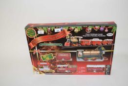 Modern boxed Christmas train set