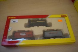 Hornby Railroad 00 gauge fuel tanker pack R6366 (boxed)