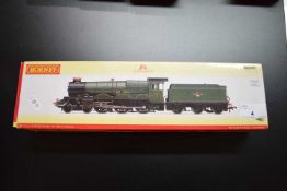 Hornby 00 gauge late BR Castle Class locomotive 7034 Ince Castle