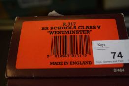 Hornby 00 gauge BR Schools class V Westminster, boxed, with tender