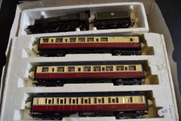 Hornby 00 gauge locomotive, 'Llanstephan Castle' with tender, together with three unrelated Hornby