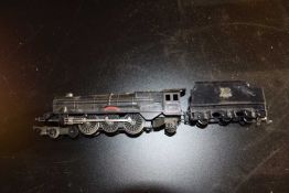 Hornby 00 gauge locomotive 'Princess Elizabeth' with tender, unboxed