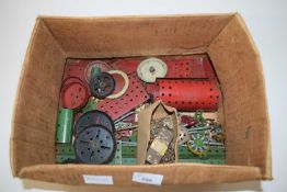 Box of various Meccano parts