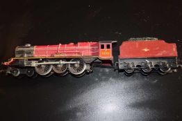 Tri-ang 00 gauge 'Princess Elizabeth' locomotive 6201 and tender, unboxed