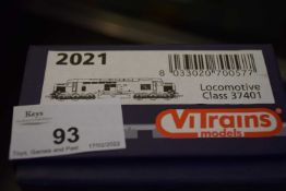 VI Trains models, locomotive Class 37401, (boxed)
