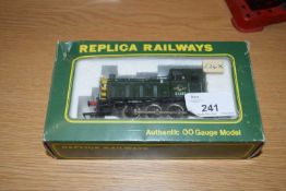 Replica Railways shunter D2083 BR green, boxed