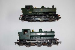 Mainline Railways 00 gauge GWR engine together with a further unbranded GWR engine (2), unboxed