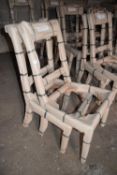 Two as new Regal dining side chairs, mahogany, by Charles Barr Furniture Ltd (K288M)