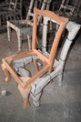 Pair of Vermont as new dining chairs, mahogany by Charles Barr Furniture Ltd (V279M)